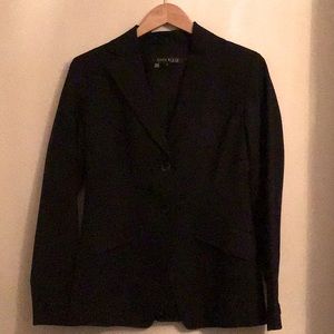 Anne Klein Black Stretch Blazer